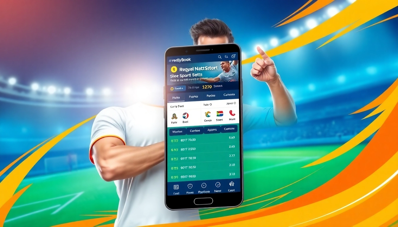 Reddybook betting platform showcasing live cricket and sports betting interface on mobile device, emphasizing security and user engagement for success.