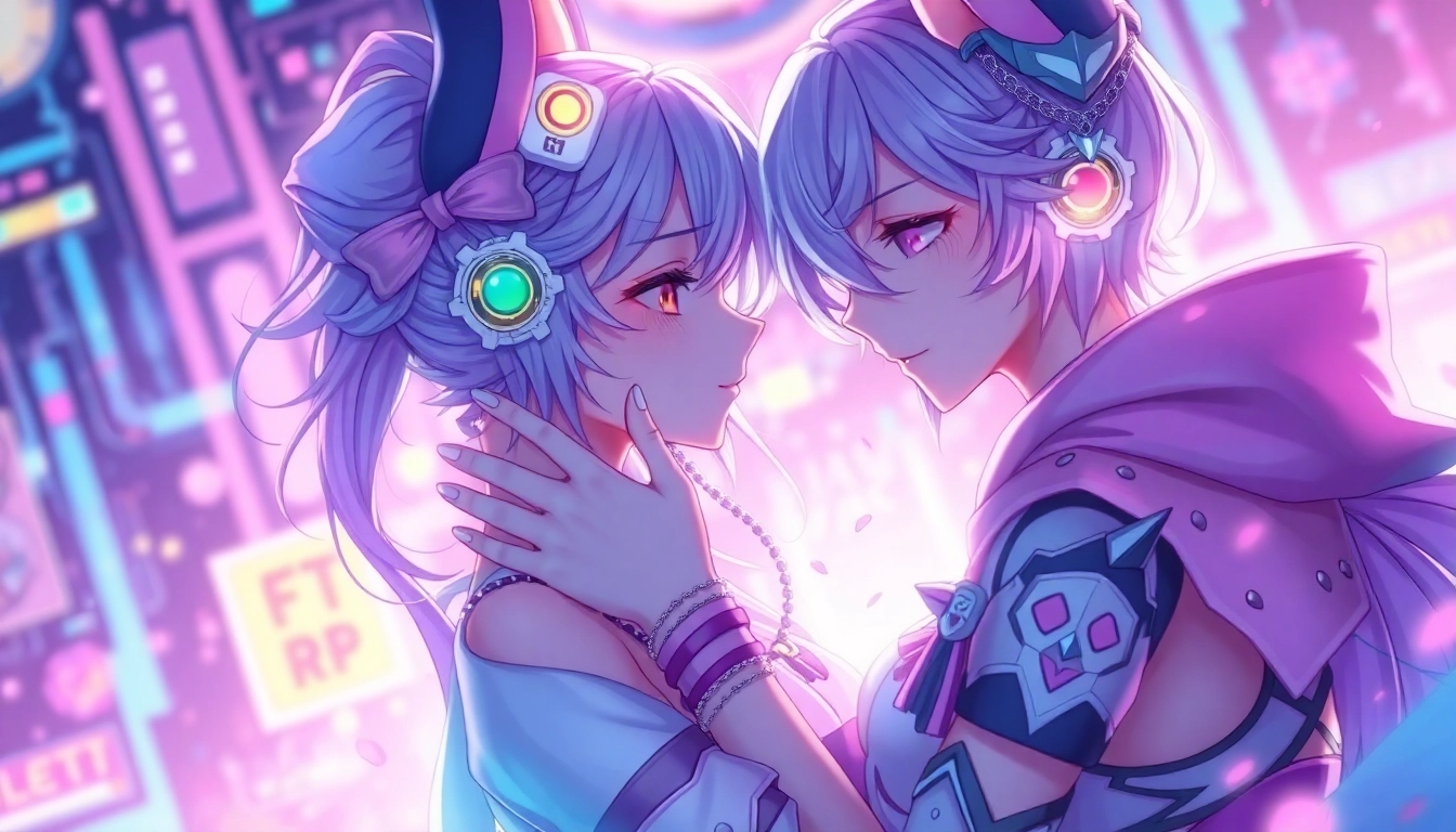 Hentai AI character engaging in personalized, vivid anime-style scene with detailed customization and soft lighting for accessibility.