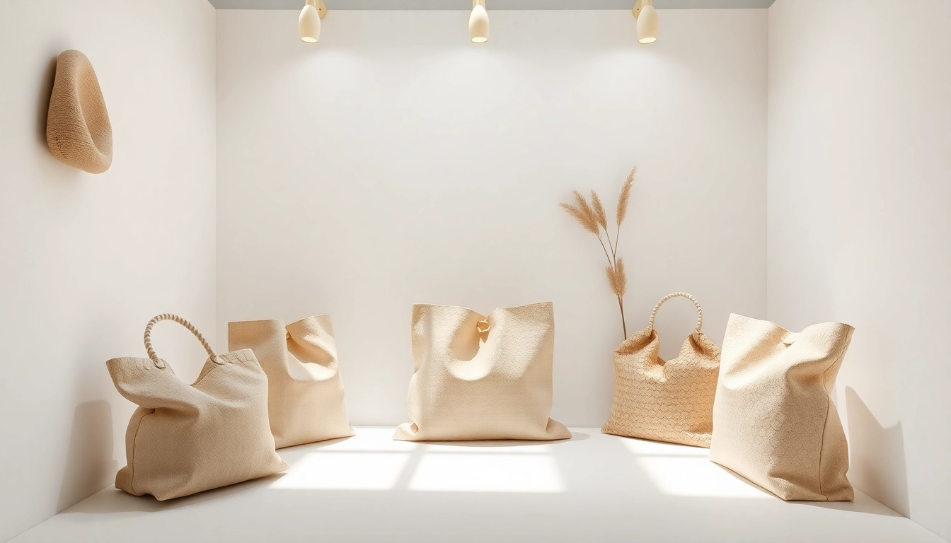 Eco-friendly torba papierowa bag with custom branding being held by a person in a retail