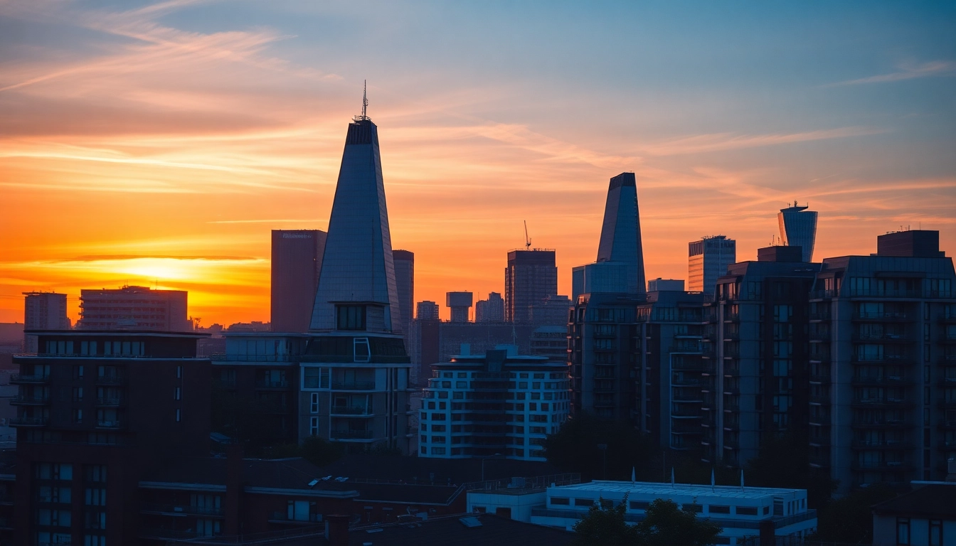 Comprehensive analysis of the London Residential Property Market showing high-rise apartments