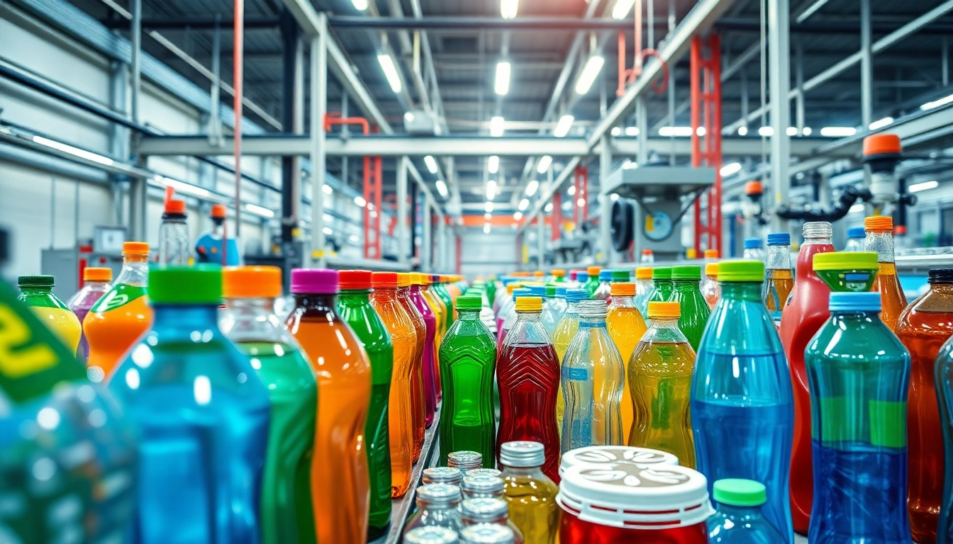 High-quality plastic bottle manufacturing process emphasizing durable plastik sise production