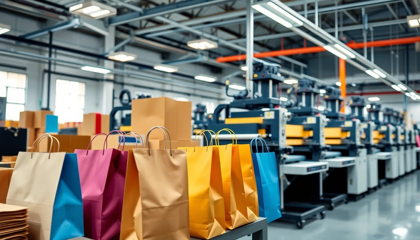 High-quality torba papierowa displayed with custom printing and eco-friendly materials in a