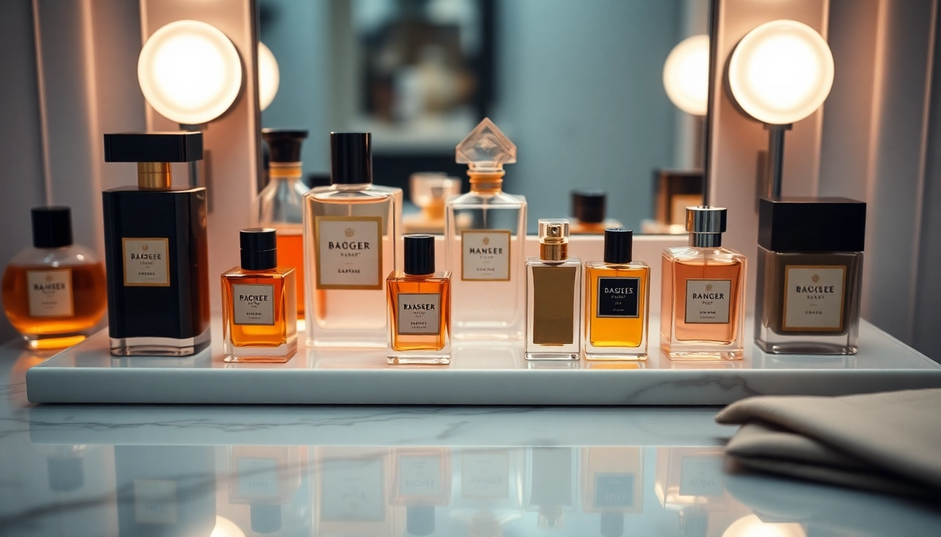 Arrange mini parfumproben bestellen in elegant bottles for easy testing and selection of unique